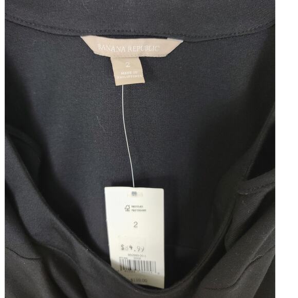 Banana Republic Ponte Knit Fit and Flare Dress Size 2 NWT - Picture 4 of 5